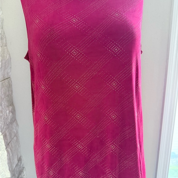 Picadilly Fashions Cranberry Twin Set Jacket & Tank Top XL - Picture 4 of 8